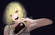 「死ぬまでバズってろ!!」1巻のイラスト (c)ふせでぃ／文藝春秋