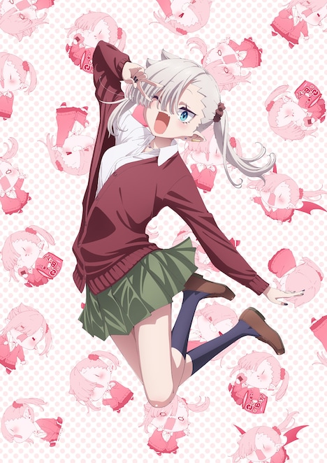TVアニメ「ちゃんと吸えない吸血鬼ちゃん」ティザービジュアル (c)2025 二式恭介/KADOKAWA/ちゃんと吸えない製作委員会ちゃん