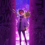 デジモン新作「BEATBREAK」天馬トモロウ&ゲッコーモンらのキャラクタービジュアル