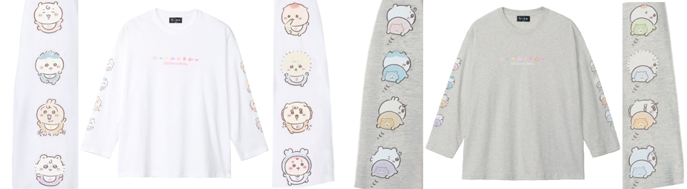 「Chiikawa Baby長袖Tシャツ」