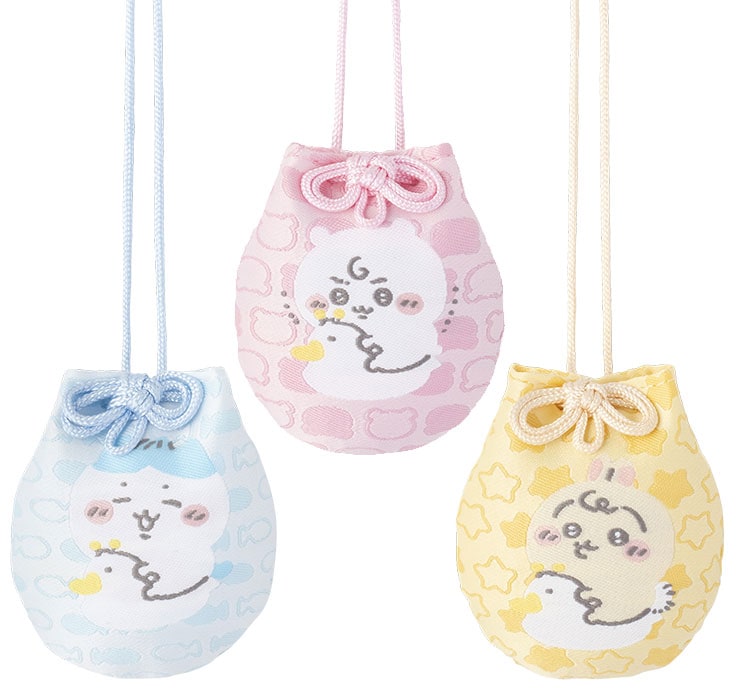 ちいか Baby おくるみなアクリルチャームセット おくるみトリオ