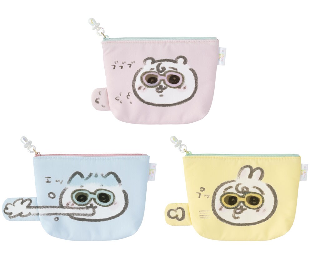 ちいかわベビー キャベツに包まれたうさぎマスコット ポーチ　うさぎセット 🍼新商品🍼 『Chiikawa Baby キャベツに包まれた #うさぎ