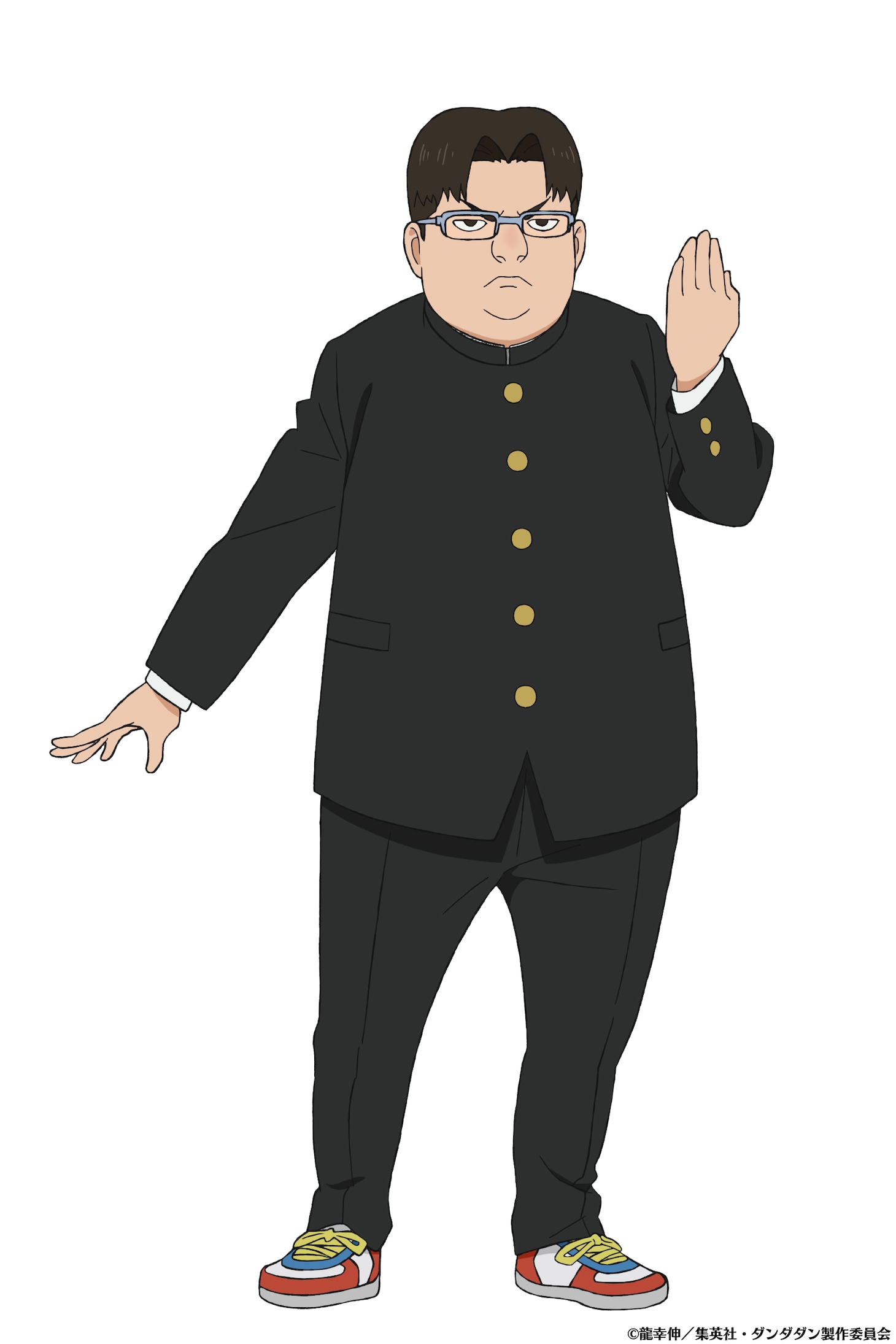 坂田金太（CV：藤原大智）。モモやアイラと仲良しのオカルンに美女にモテる方法を聞きに来たクラスメイト。冴えないオカルンがモテる理由を探っている。