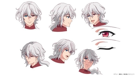 エルダス・ミヘイラ（CV：緑川光） (c)アルト・講談社／補助魔法プロジェクト
