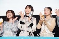 左から久野美咲、花澤香菜、潘めぐみ