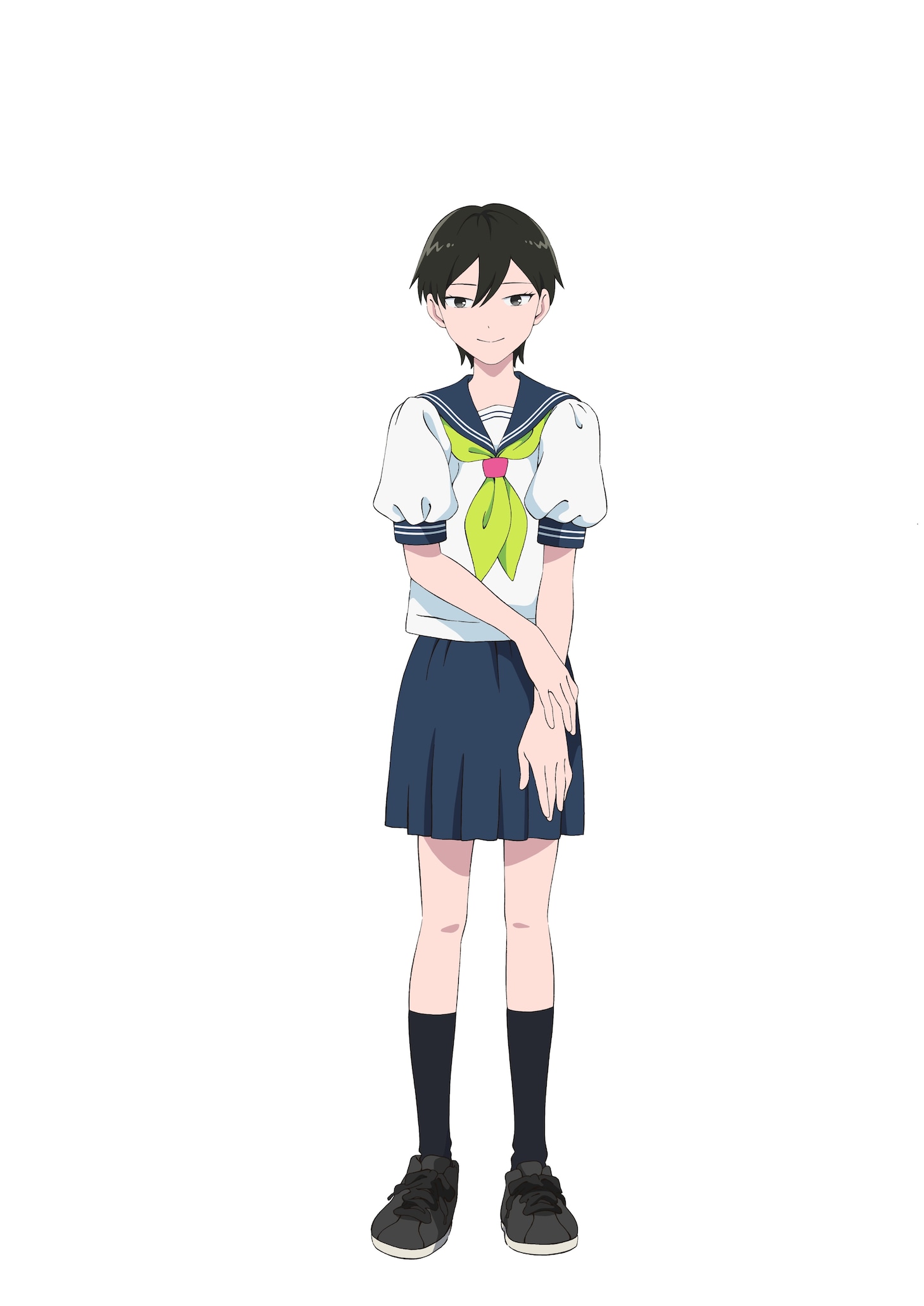 佐藤（CV：平林瑚夏）鈴木と谷のクラスメイトで、口数少なめクールな性格の女子。冷静でしっかり者。友人たちの恋愛模様にも客観的な視点を持つ。