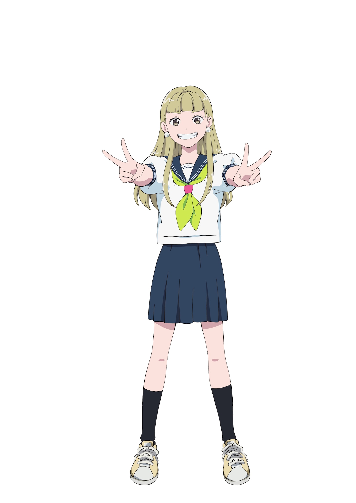 渡辺（CV：谷口夢奈）鈴木と谷のクラスメイトで、ノリが良く、いつも明るい女子。奔放な性格で、思ったことはストレートに表現するタイプ。