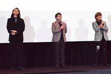 左から三木眞一郎、関俊彦、森久保祥太郎