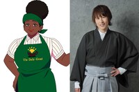 ディー・パーカー、斎賀みつき (c)Let's Play製作委員会