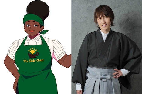 ディー・パーカー、斎賀みつき (c)Let's Play製作委員会