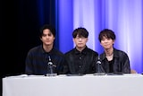 Loulou*diのキャスト陣。左から武内駿輔、豊永利行、山下大輝