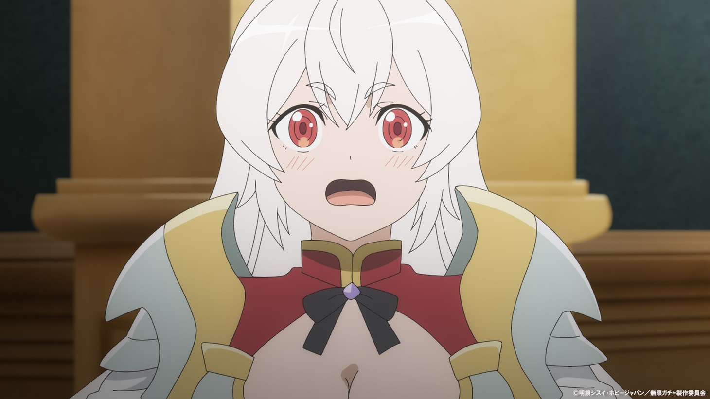 TVアニメ「信じていた仲間達にダンジョン奥地で殺されかけたがギフト『無限ガチャ』でレベル9999の仲間達を手に入れて元パーティーメンバーと世界に復讐＆『ざまぁ！』します！」メインPVより (c)明鏡シスイ・ホビージャパン／無限ガチャ製作委員会