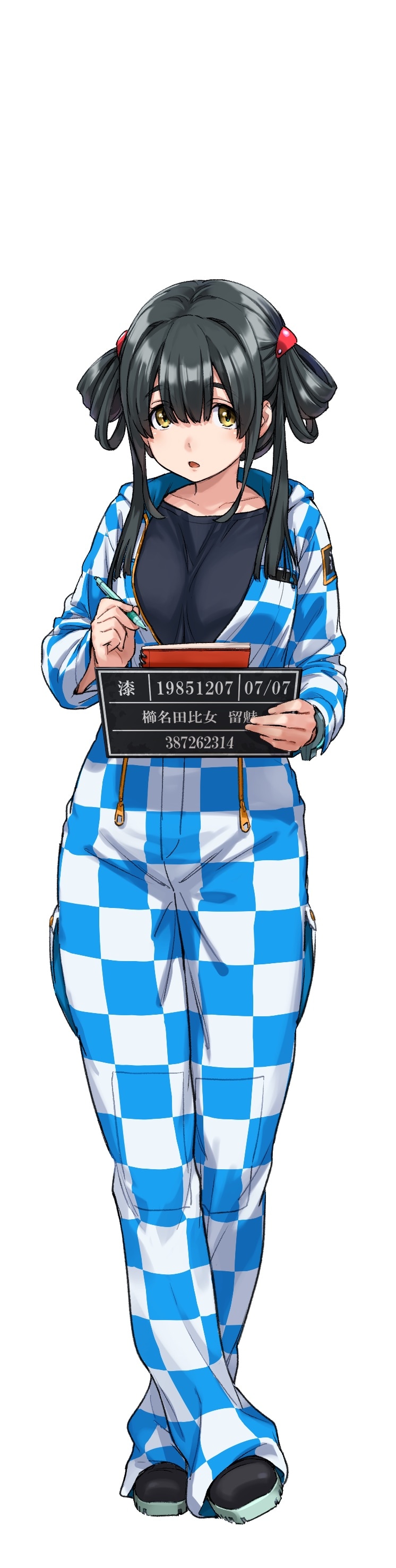 櫛名田比女留魅（くしなだひめとみ）（CV：武田雛歩）。囚人番号は19851207、役職は1980年代隊員、なりたい職業はマンガ家、刑期は3億8726万2314年