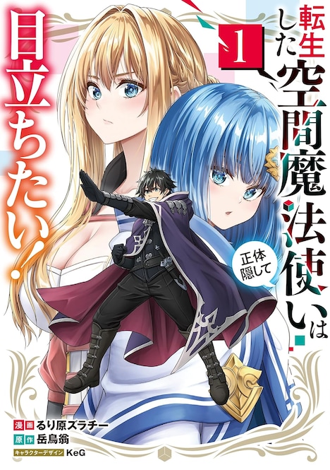 「転生した空間魔法使いは正体隠して目立ちたい！」1巻