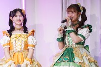 「子供の頃ゴリラごっこをしていた」というエピソードを披露する吉川ひより（右）