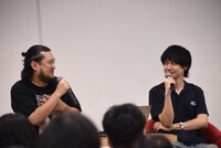 左からマンガワン編集部の成田卓哉氏、千代田修平氏