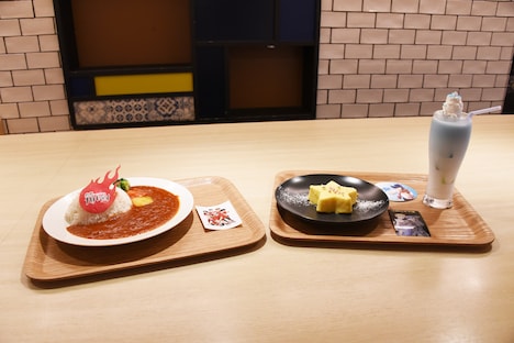 CafeLishで提供されているマンガワンとのコラボメニューの一部