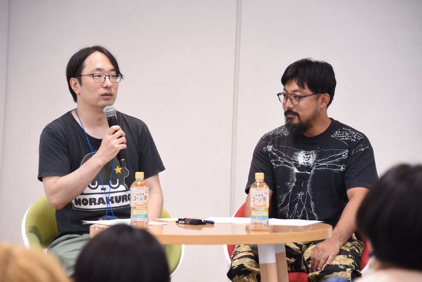 左からだろめおん、サンドロビッチ・ヤバ子