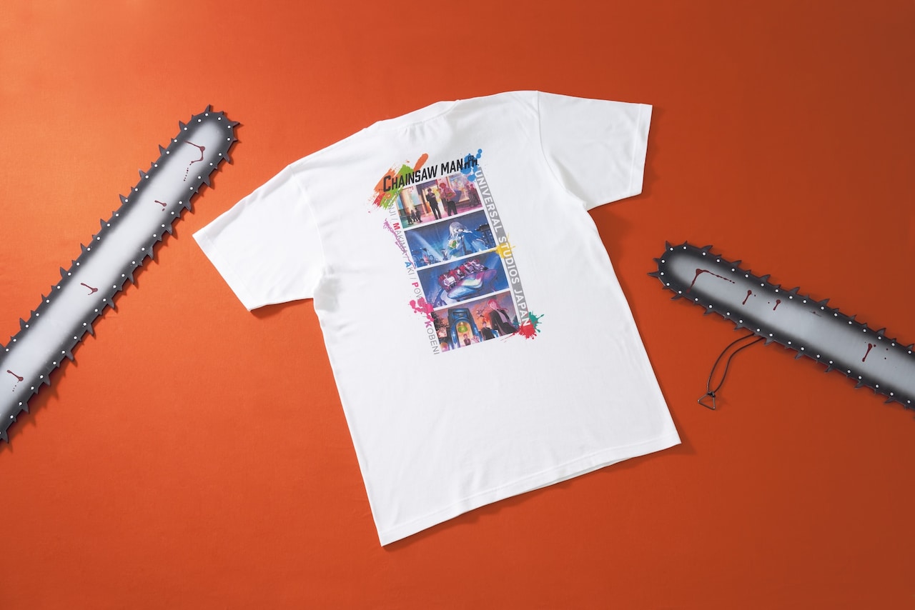 Tシャツ - 「チェンソーマン」×USJ、ハロウィーン限定のフードとグッズ