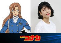 萩原千速（左）と沢城みゆき（右）