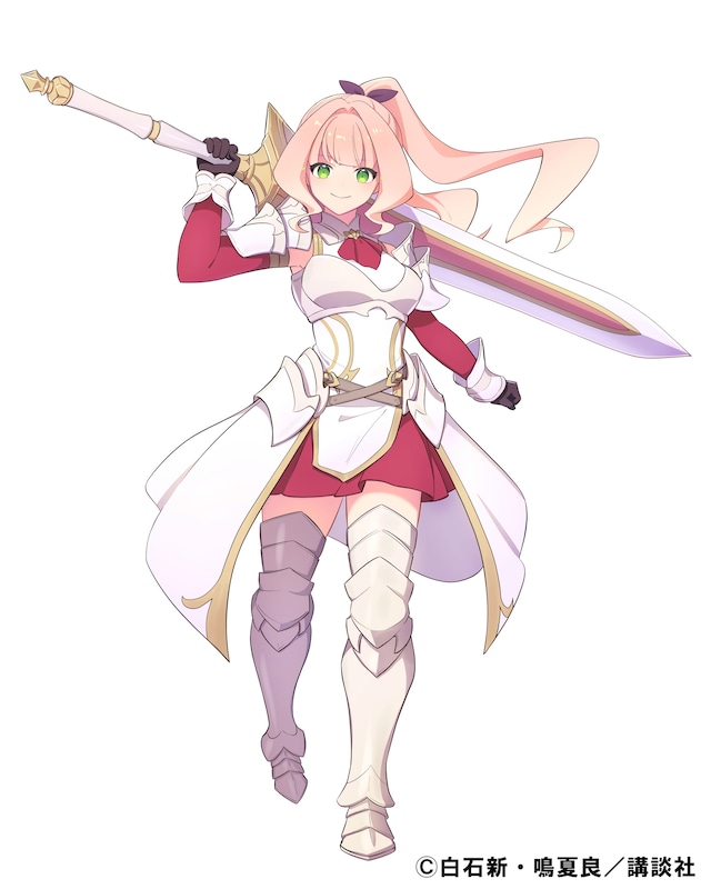 「皇女転生 ～伝説の大魔導士（♂）、姫騎士となりて伝説の令嬢騎士団を作り無双する～」に登場するエヴァンジェリン