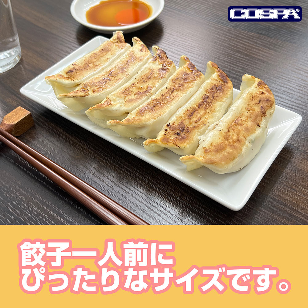 「『ラーメン赤猫』餃子皿」使用イメージ
