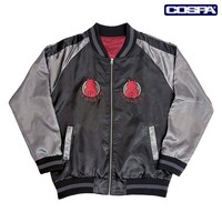 「サブ 刺繍スカジャン ブラック」