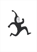 黒い精子（CV：梅原裕一郎） (c)ONE・村田雄介／集英社・ヒーロー協会本部