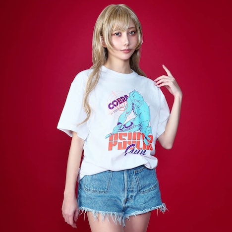 「コブラ サイコガン Tシャツ」着用イメージ