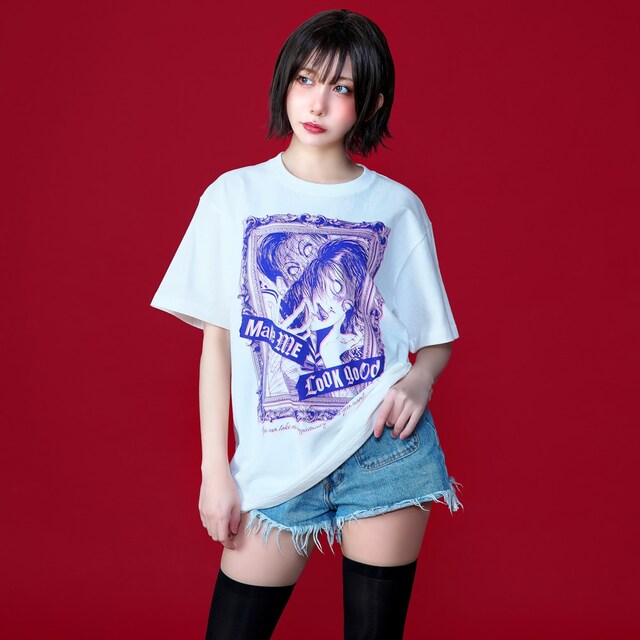 「伊藤潤二 写真 Tシャツ」の着用イメージ