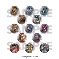 トレーディングメタリック缶バッジ