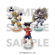 ほるまりんの描き下ろしイラストを使用したアクリルスタンド