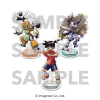 ほるまりんの描き下ろしイラストを使用したアクリルスタンド