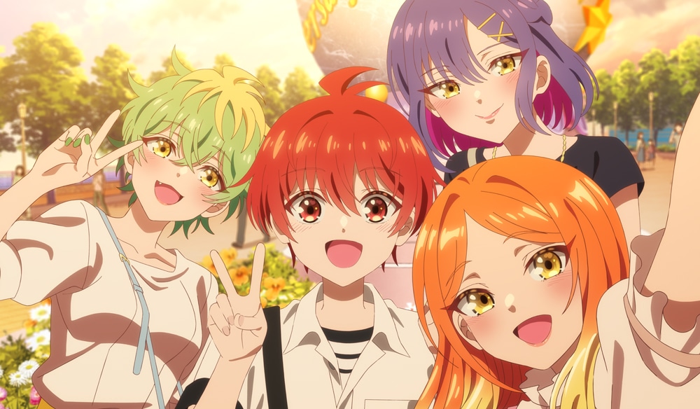 第9話放送記念イラスト「遊園地の思い出」
