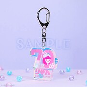 「70thロゴアクリルキーホルダー」