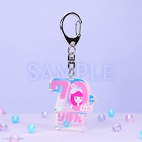 「70thロゴアクリルキーホルダー」