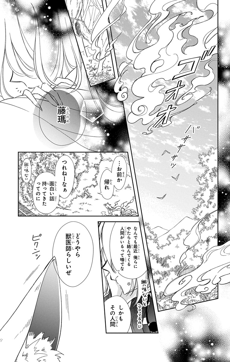 「九尾狐と獣の医師」1巻より
