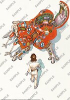 大友克洋による「攻殻機動隊」のトリビュートイラスト