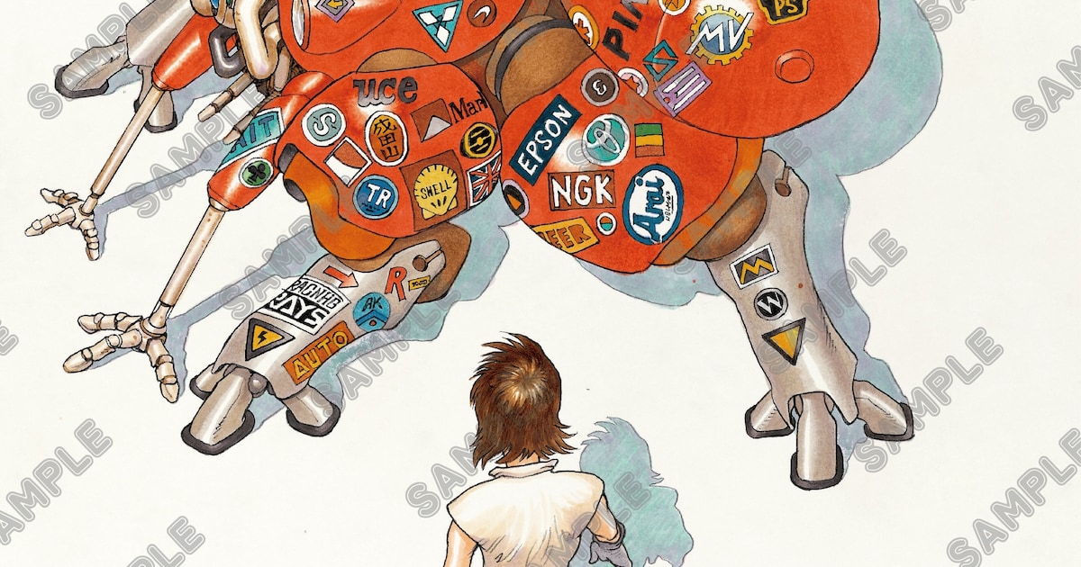 士郎正宗の世界展 攻殻機動隊と創造の軌跡 Tシャツ AKIRA