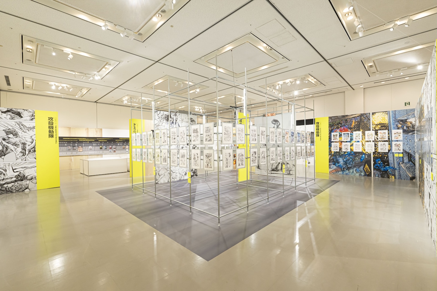 「士郎正宗の世界展～『攻殻機動隊』と創造の軌跡～」大阪会場のイメージ