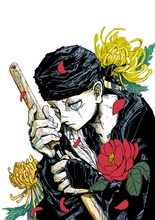 「座頭市物語ノワール」カット (c)那波歩才／小学館