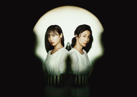 ドラマ「娘の命を奪ったヤツを殺すのは罪ですか？」ビジュアル。左から齊藤京子、水野美紀