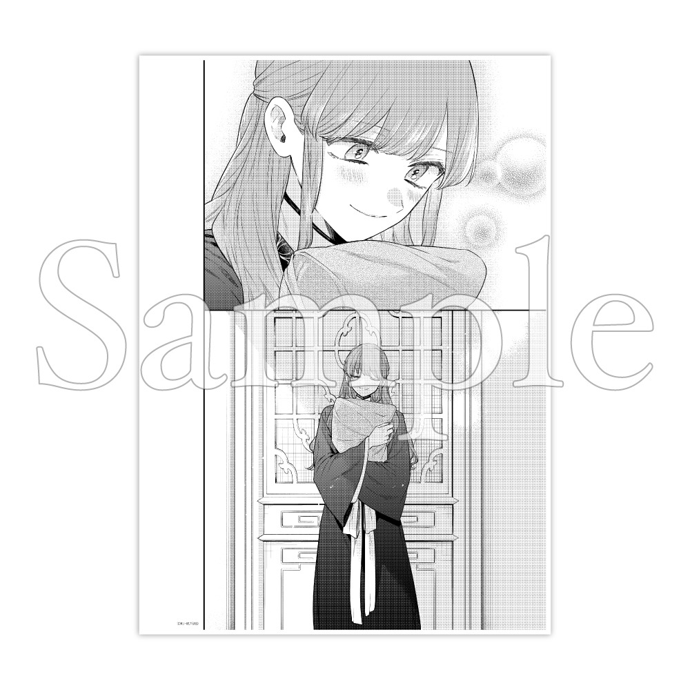 サイン会の対象商品となる「茉莉花官吏伝～後宮女官、気まぐれ皇帝に見初められ～」のB4判複製原稿