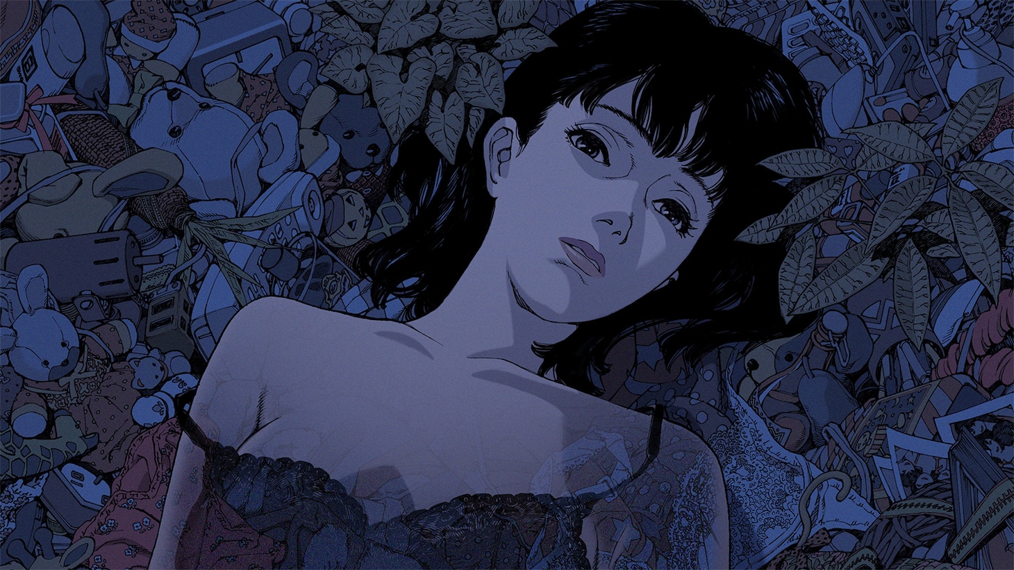 アニメ映画「パーフェクトブルー」キービジュアル、横
