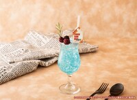 「【早川アキ】ブルーハワイレモンドリンク」