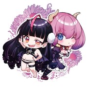 メロンブックスの有償特典として用意されたアクリルキーホルダー