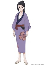 兼臣（CV：花守ゆみり）。鬼討伐の依頼がきっかけで甚夜たちと暮らすことになった娘。刀にこだわりを持ち、妖刀・夜刀守兼臣を使う