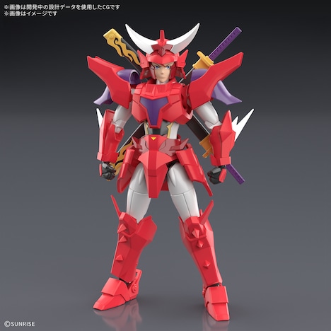 「30MF 鎧真伝サムライトルーパー 灼熱のガイ」(c)SUNRISE