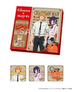 コースター（全3種）からいずれか1枚が付属する「『チェンソーマン』ガーナミルク」