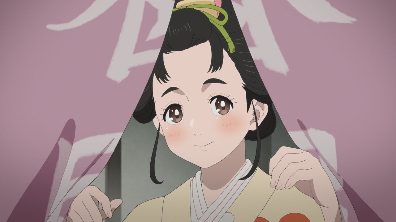 TVアニメ「しゃばけ」本PV第2弾より、お春 (c)畠中恵・新潮社
